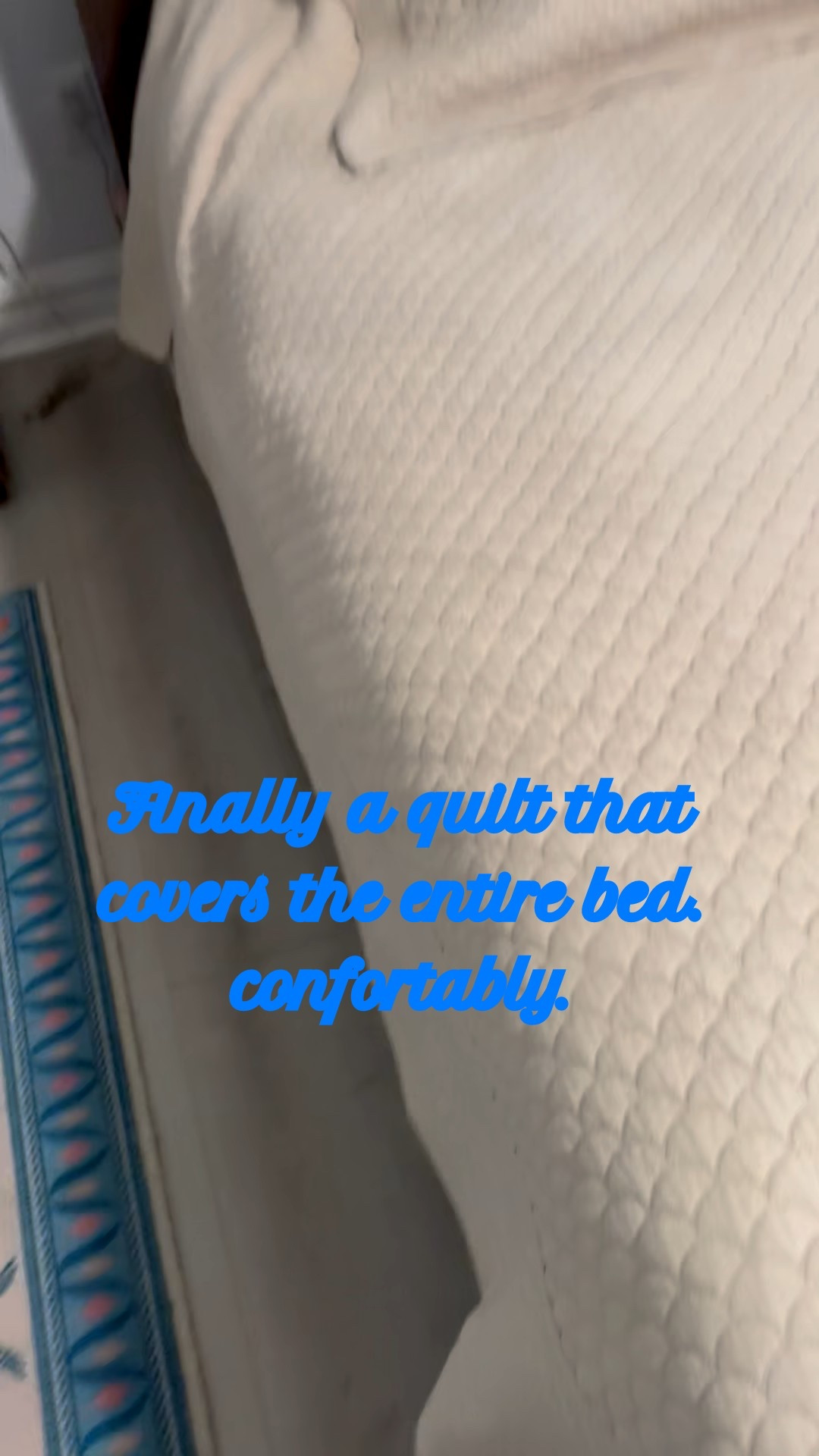 Oversized King Bed Quilt makes your bedroom looks cozy and stylish. Runners are washable. Quilts are available in 3 colors. 

#LTKHome #LTKFamily