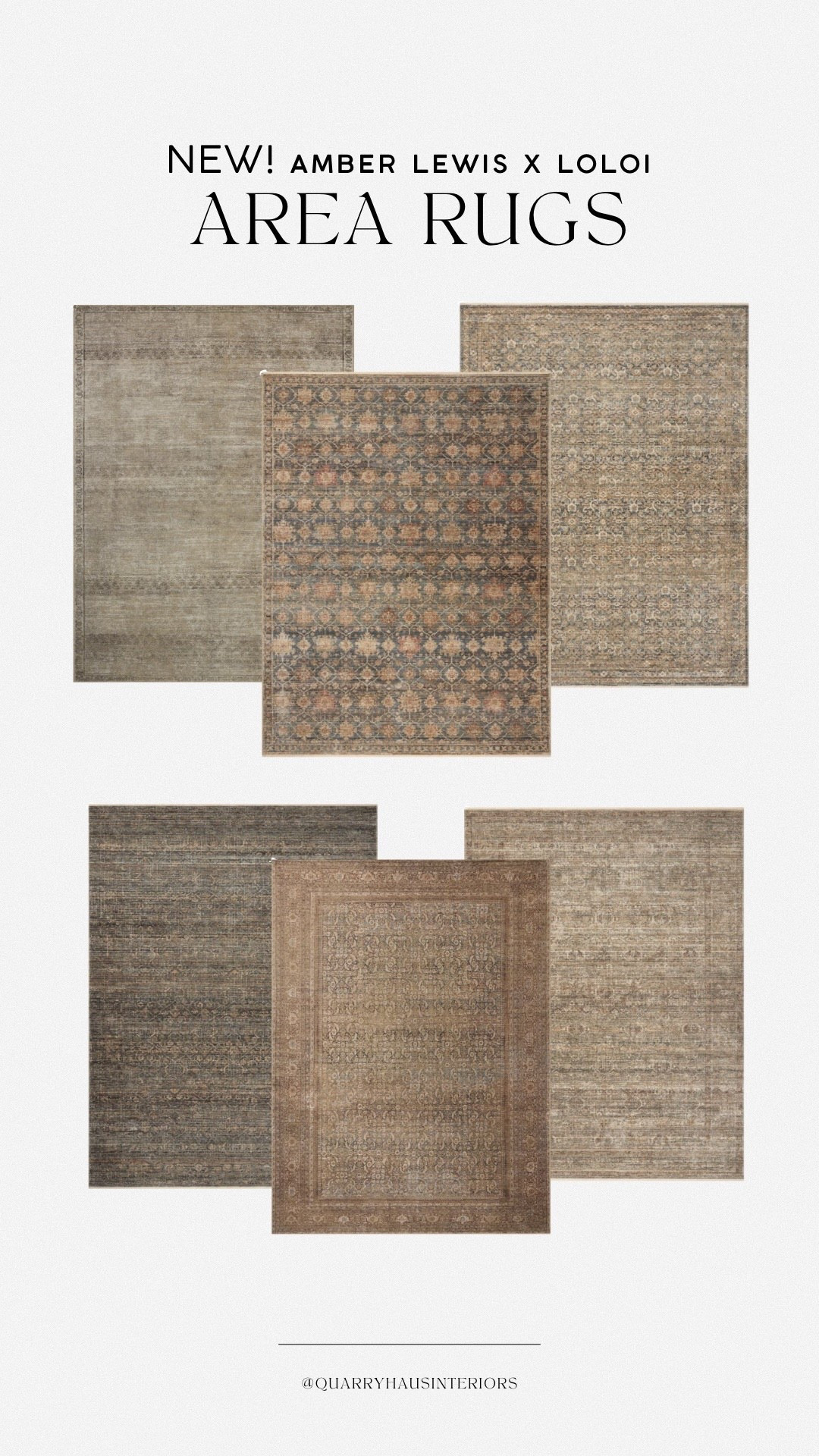 The new fall drop from Amber Lewis x Loloi is giving all the warm and cozy vibes 🍂

Neutral area rugs

#LTKHome #LTKSeasonal