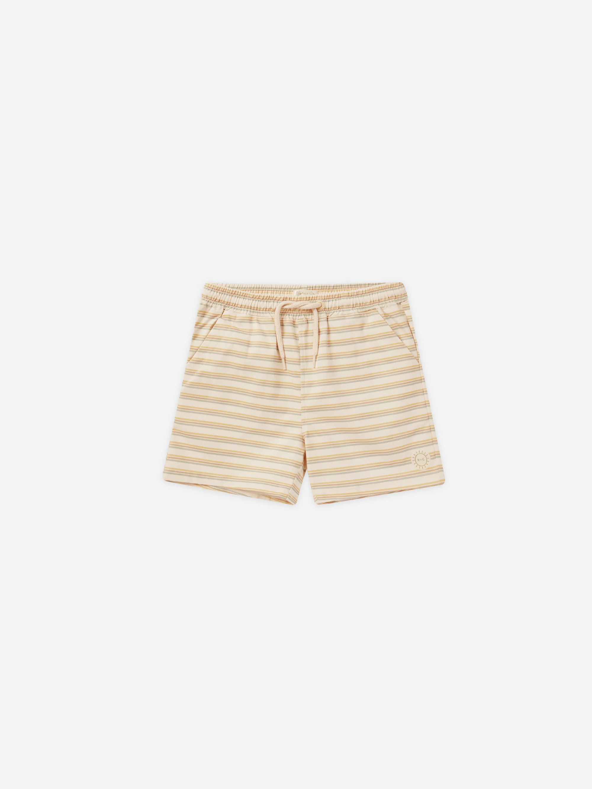 Boardshort || Vintage Stripe | Rylee + Cru
