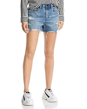 Blanknyc Rigid Distressed Denim Shorts in Top Notch | Bloomingdale's (US)