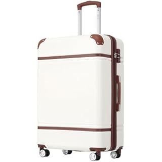 Merax 24 IN Luggage, Suitcase with Spinner Wheels, 24in Suitcase with TSA Lock Lightweight Vintag... | Amazon (US)