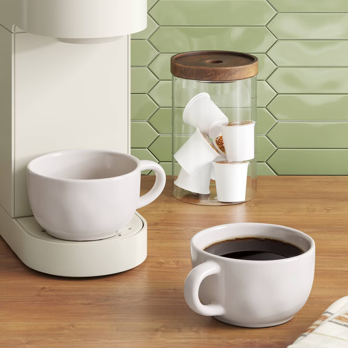 13 fl oz Stoneware Latte Mug with Peek-a-boo Heart - Threshold™ | Target