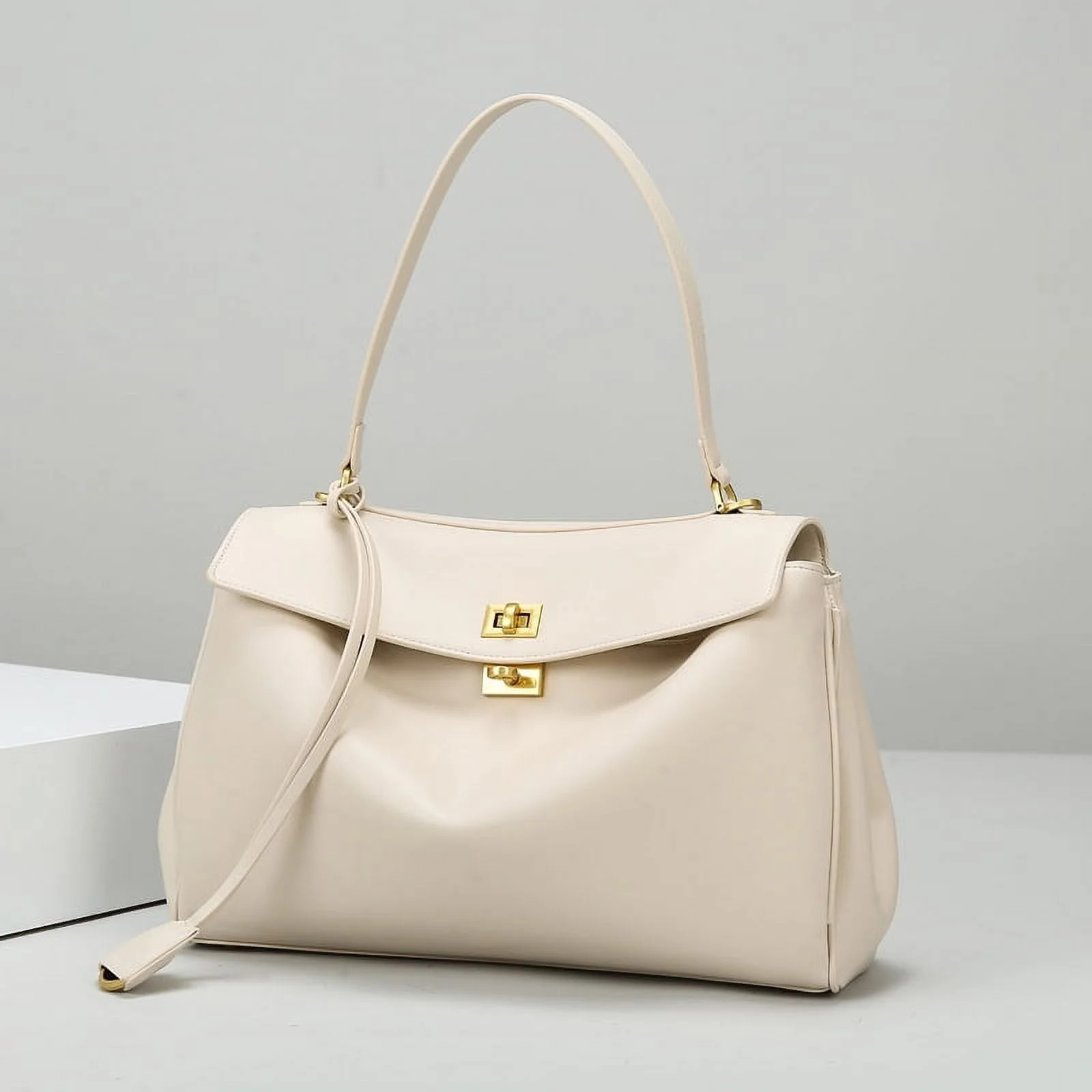 Trendy Soft PU Crossbody Bag for Women, Chic Design, Elegant and Versatile | Walmart (US)