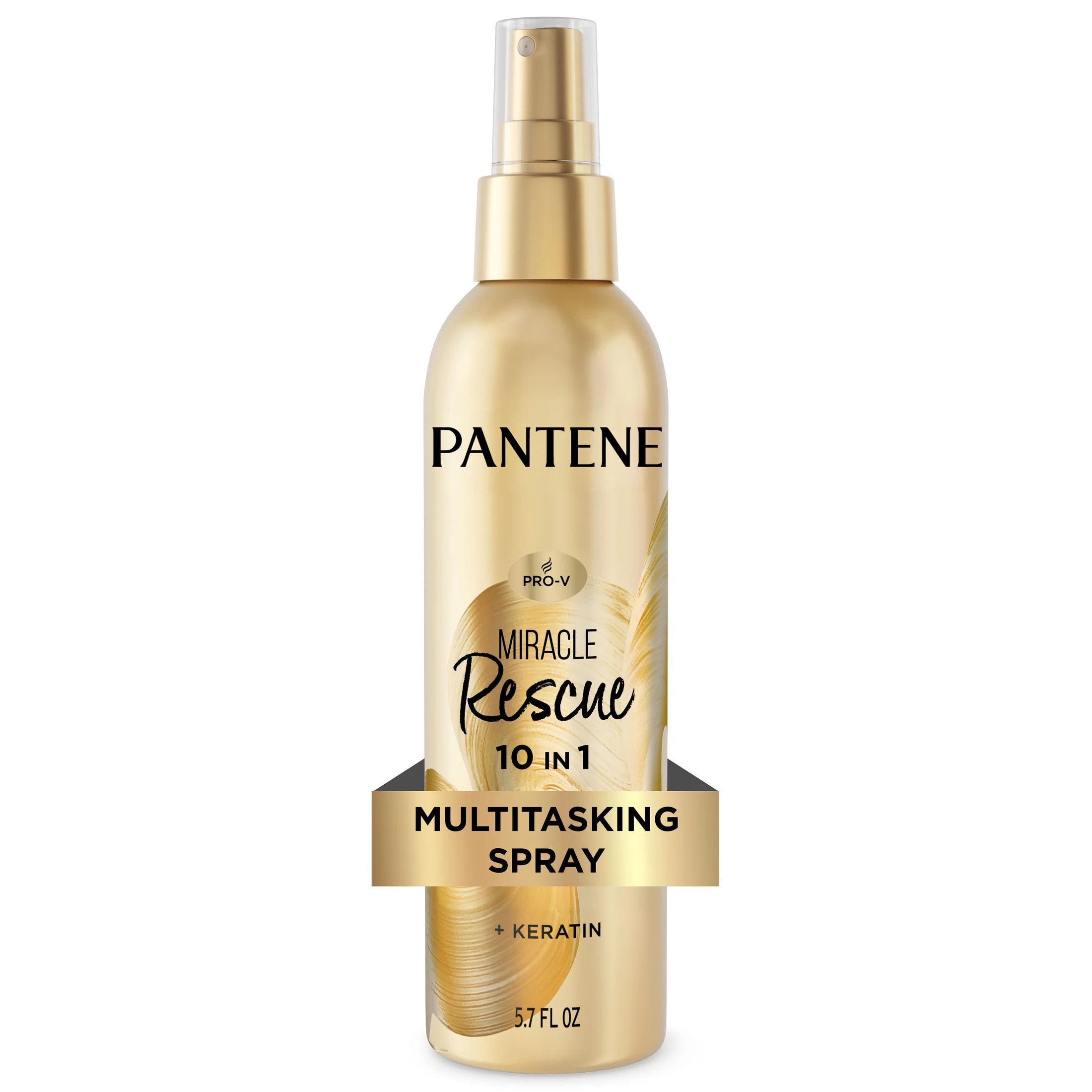 Pantene Leave in Conditioner Miracle Rescue 10 in 1 Multitasking Spray, 5.7 fl oz - Walmart.com | Walmart (US)