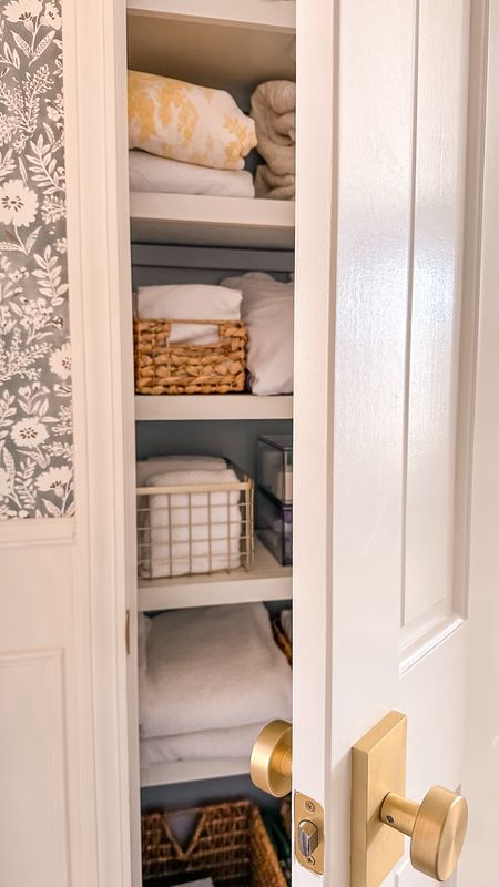 Rounding up my favorite closet organization pieces I used for my linen closet makeover!

#LTKhome