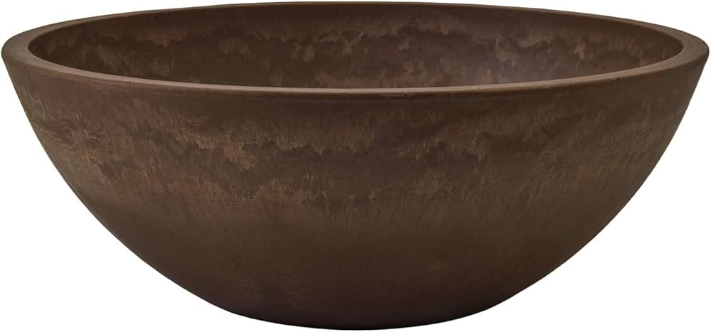 PSW Pot M25C Collection Shallow Garden Bowl Low Planter for Succulents, Bonsai, Fairy Gardens, He... | Amazon (US)