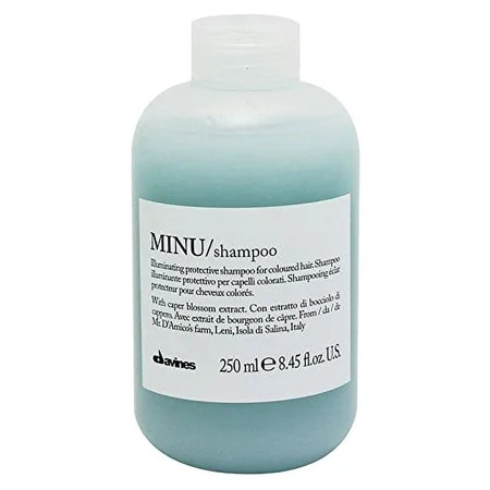 Davines MINU Shampoo | Color Retention Shampoo for Colored Treated Hair | Protects & Keeps Hair Bright Shiny for Longer | 8.45 fl oz (Pack of 1) | Walmart (US)