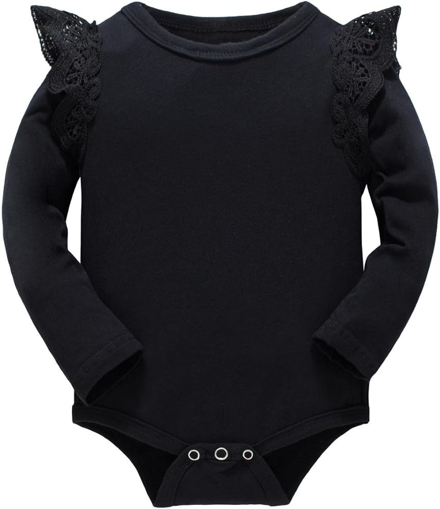 Huata Baby Girls Boys Bodysuit Baby Romper | Amazon (US)