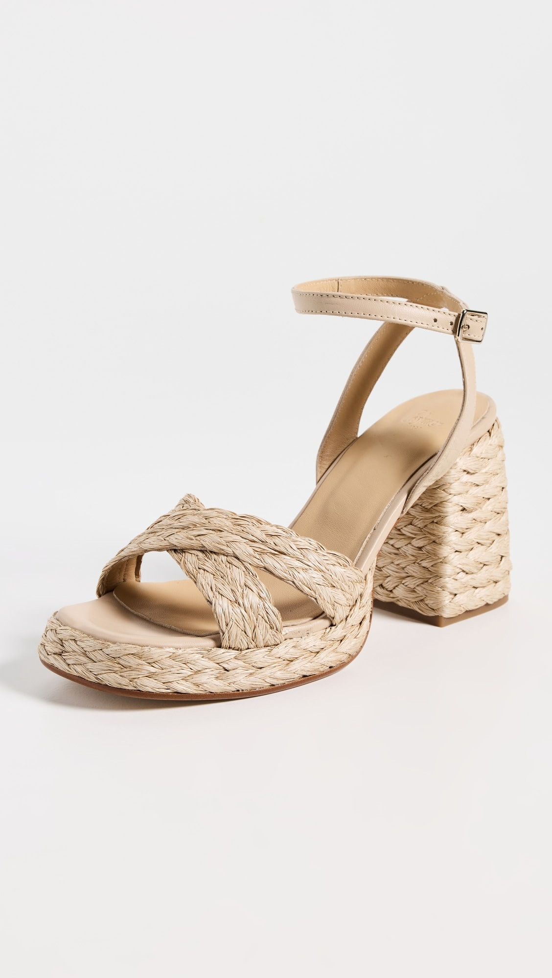 Valeriette Raffia Heeled Sandals | Shopbop