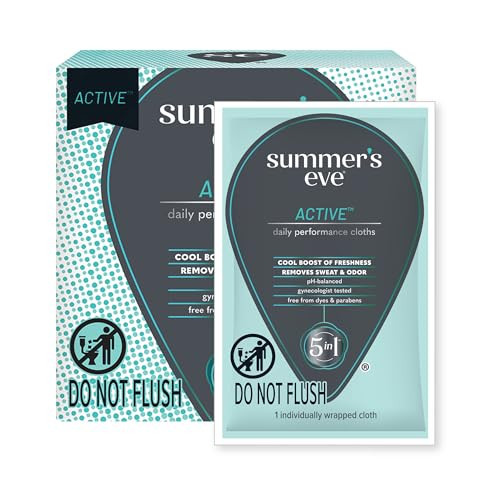 Summer's Eve Active Daily Perfomance Feminine Wipes, pH balanced, 14 Count | Amazon (US)