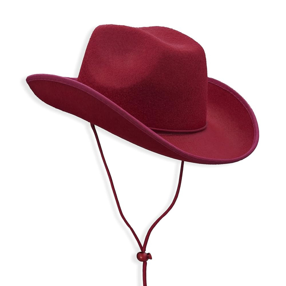 COLLECT PRESENT Plain Felt Cowboy & Cowgirl Hat for Men, Women, and Teens | Western Studded Cowbo... | Amazon (US)