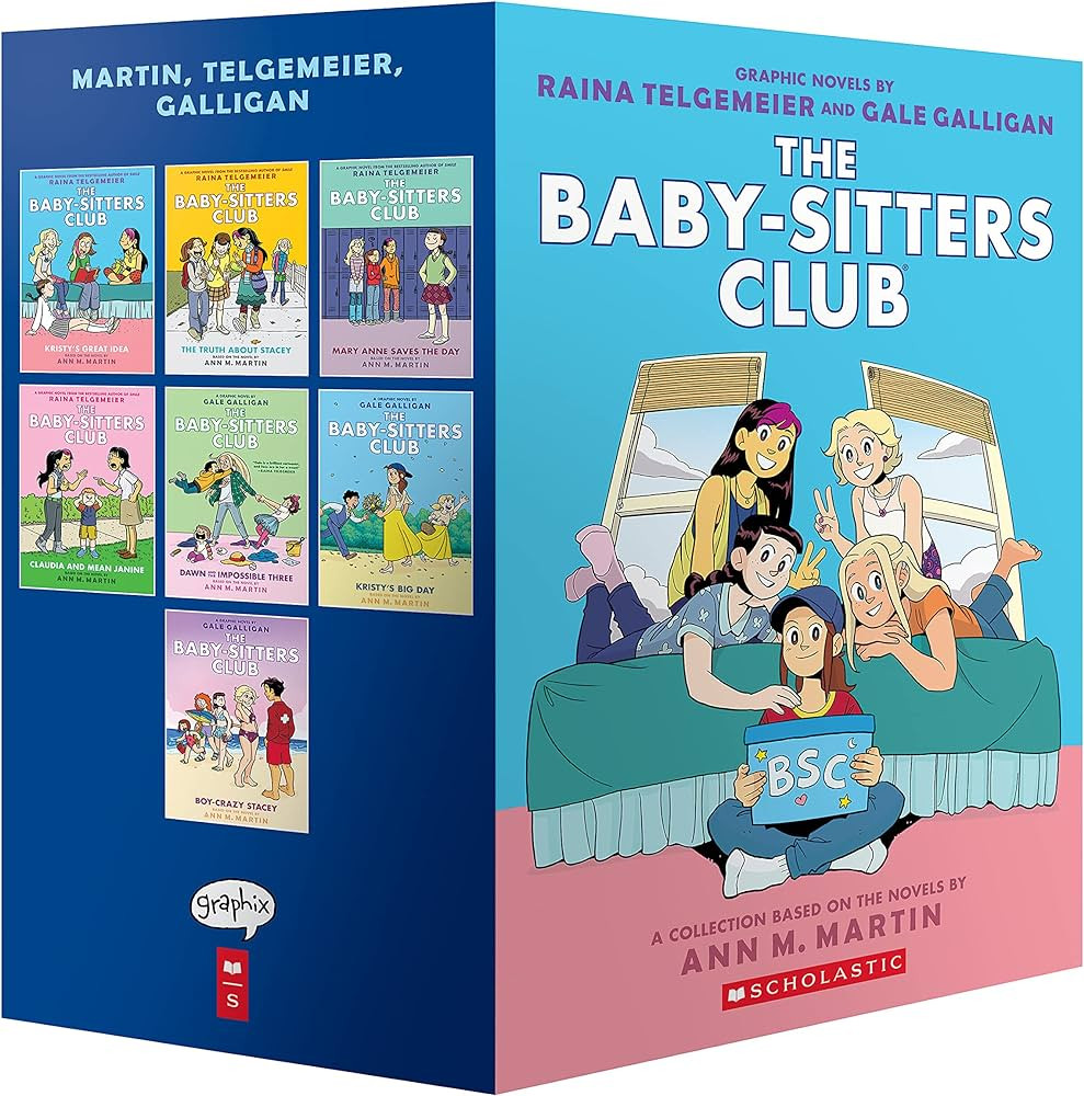 The Baby-sitters Club #1-7 Graphic Novel Box Set | Amazon (US)