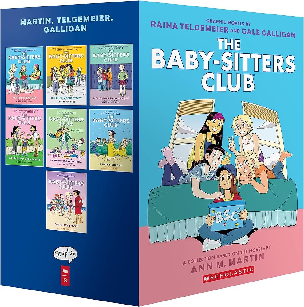 The Baby-sitters Club Graphic Novels #1-7: A Graphix Collection: Full Color Edition: Full-Color E... | Amazon (US)