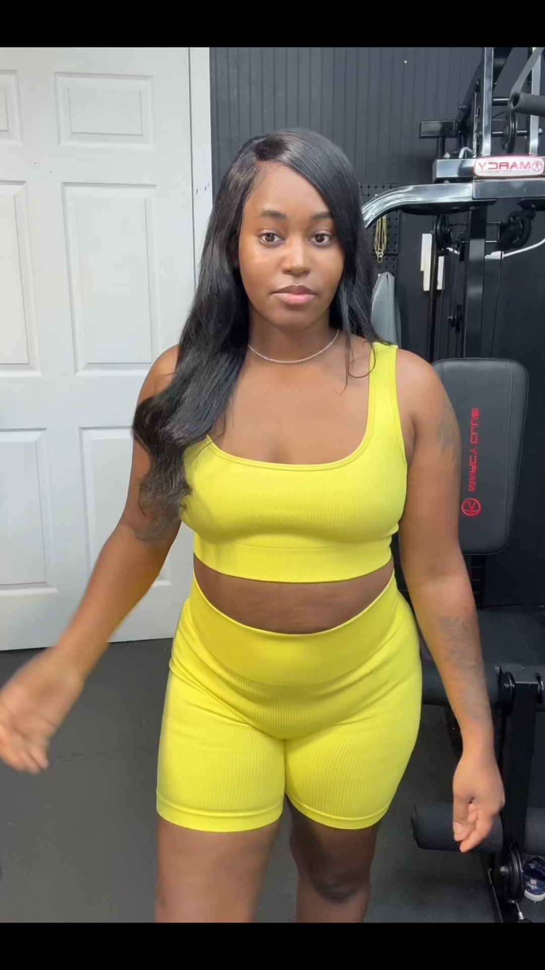 When the gym fit is cute enough to motivate the workout 🖤✨ #SHEINstyle

#LTKActive #LTKU #LTKMidsize