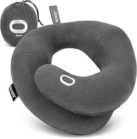 BCOZZY Neck Pillow for Travel Provides Double Support to The Head, Neck, and Chin in Any Sleeping... | Amazon (US)