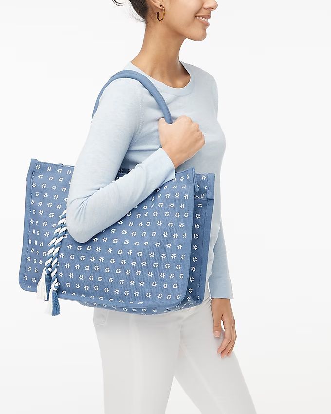 Structured tote bag | J.Crew Factory