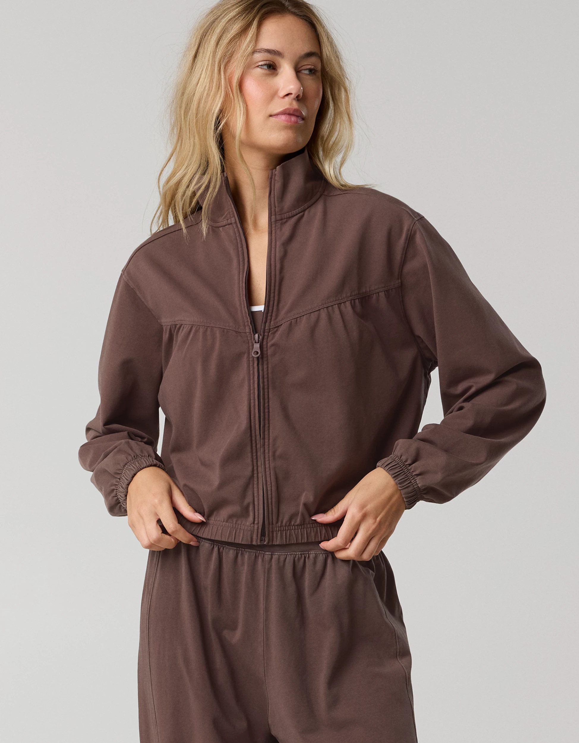 OFFLINE By Aerie OG Cotton Full Zip Sweatshirt | American Eagle Outfitters (US & CA)