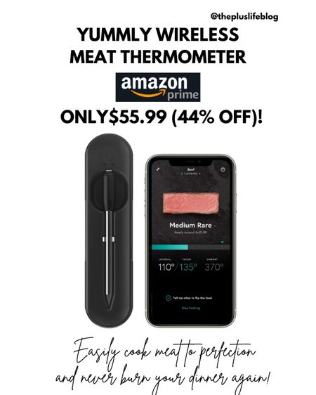 I’ve wanted one of these wireless digital meat thermometers forEVER and noticed the Yummly is on sale for almost half off! I snagged one and wanted to share! 

#LTKhome #LTKfindsunder100 #LTKsalealert