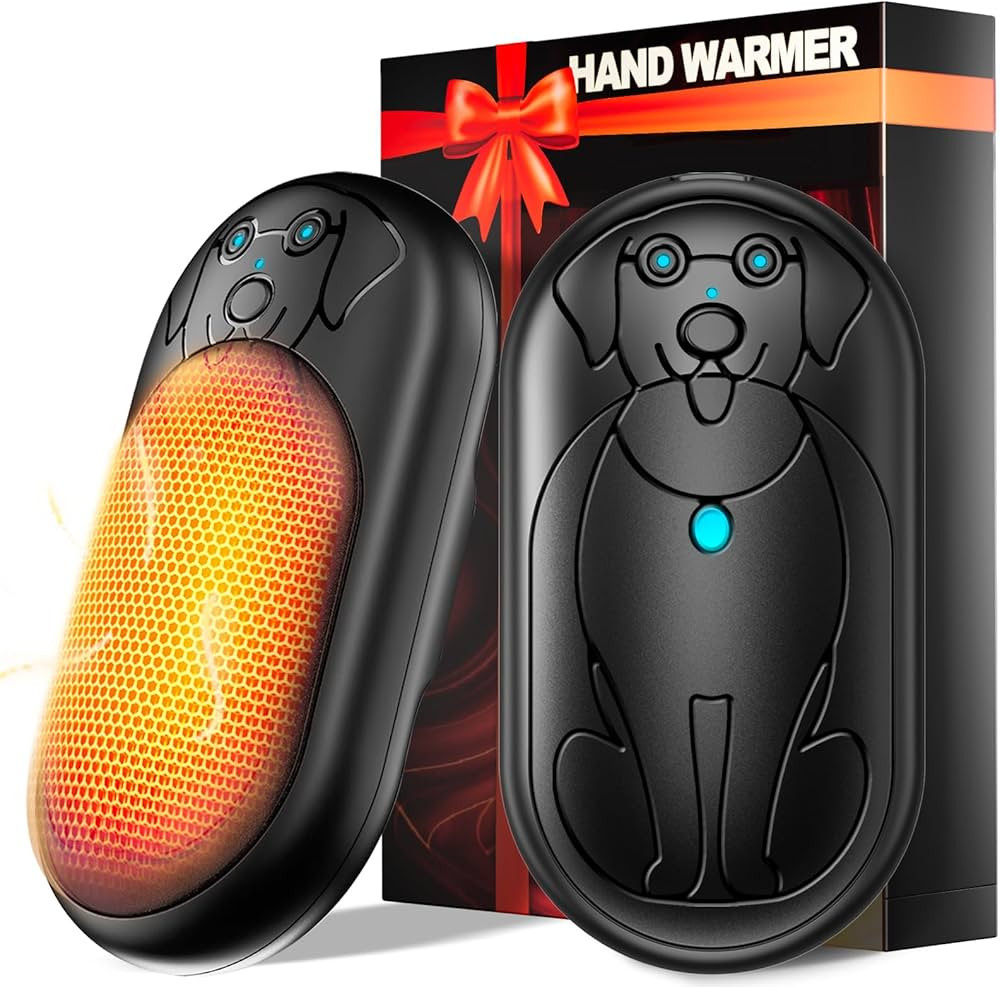 Electric Hand Warmers Rechargeable 2 Pack, 3000Mah*2 Portable Hand Warmer Battery Operated, Fun &... | Amazon (US)