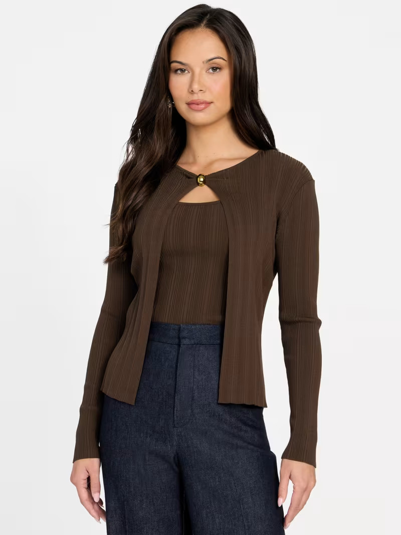 Kathleen Ribbed Sweater Set | GUESS® Official Website | Guess (US)