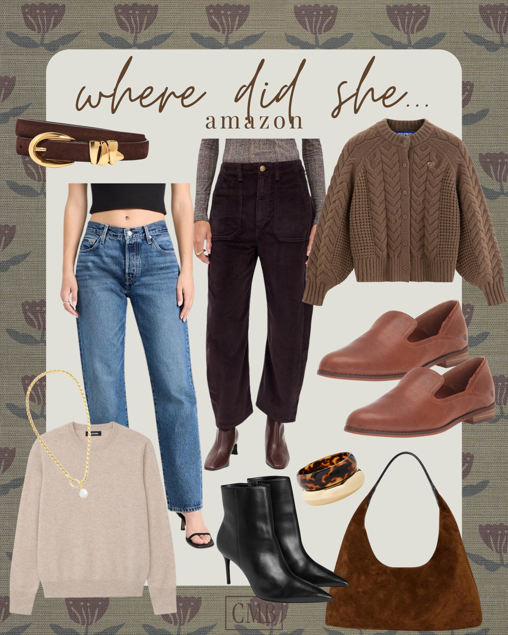 ✨ The “where did she get that?” kind of pieces.
Warm textures, rich neutrals, and those quiet elevated basics that make any outfit look instantly pulled together. Amazon has so many good finds right now — the kind that feel effortless but still special.🤎

#AmazonFashion #AmazonStyle #LTKStyle #LTKSeasonal #WinterOutfits #CozyChic #AmazonMostLoved #HolidayStyle #AmazonFinds 

 #LTKSeasonal #LTKFindsUnder50 #LTKStyleTip