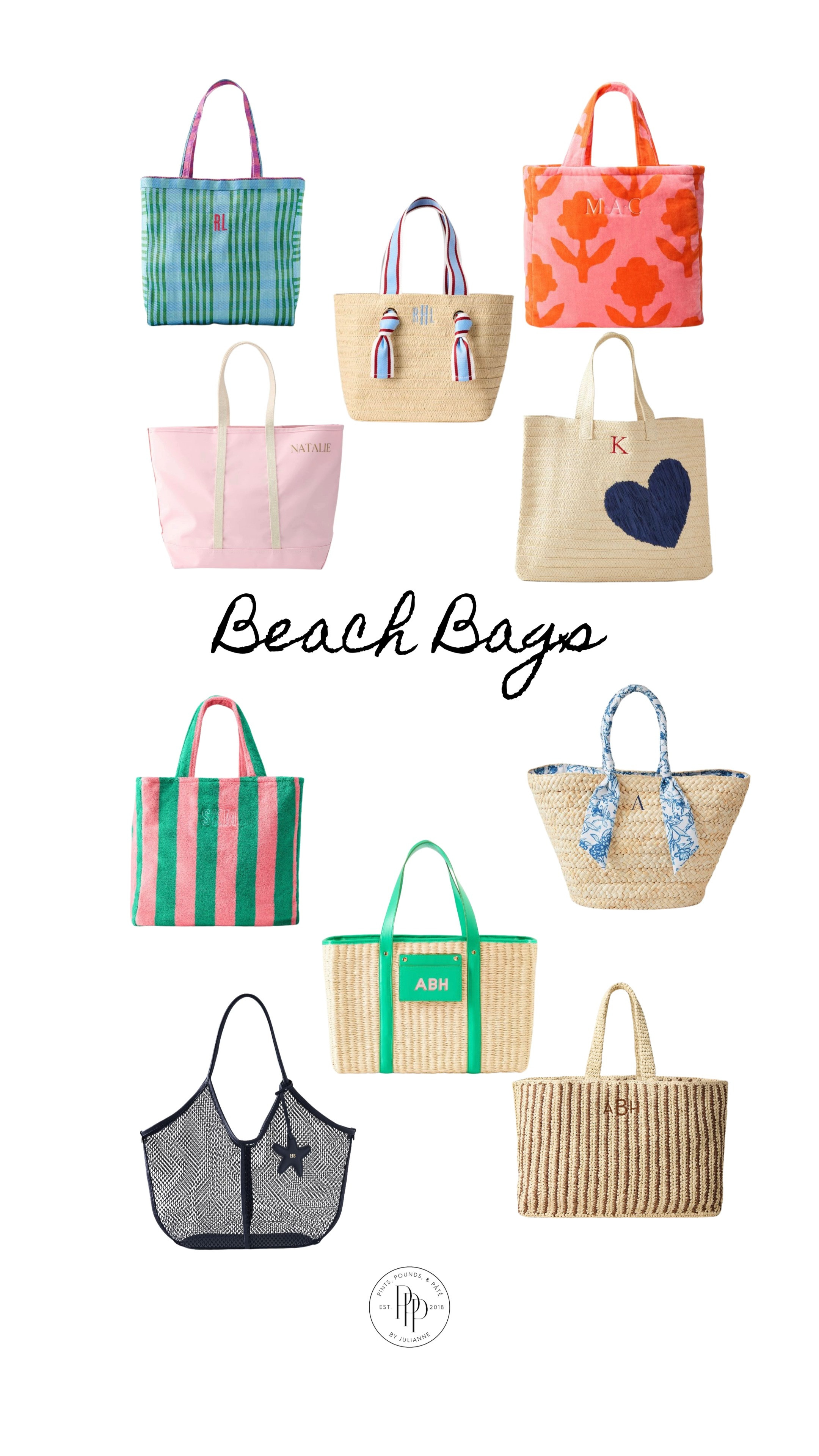 The perfect bags for a beach day or pool day + you can personalize these bags!!!

beach bag, pool bag, spring break, vacation, travel 

 #LTKmomlife #LTKSeasonal #LTKTravel