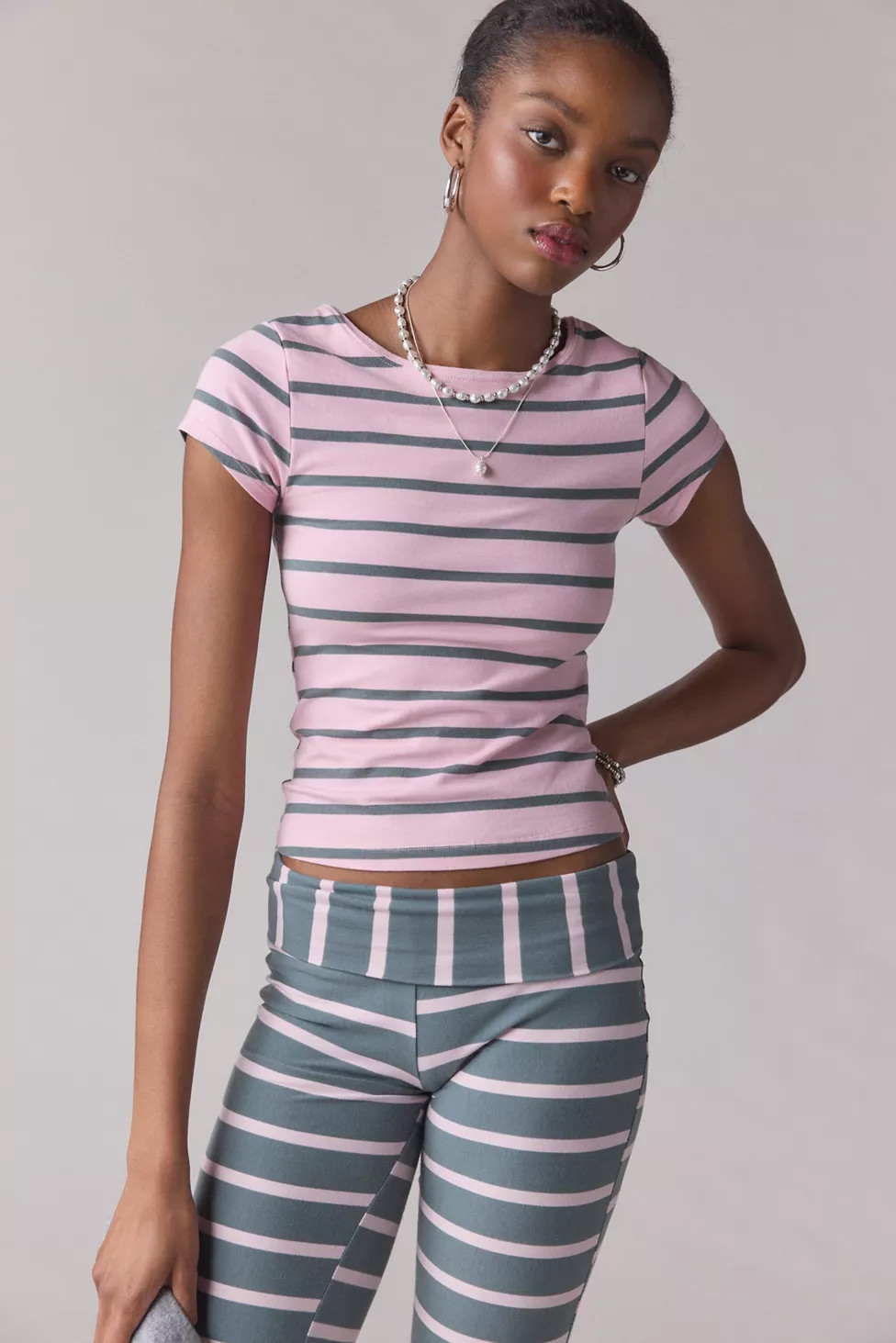Out From Under Bec Short Sleeve Baby Tee | Urban Outfitters (US and RoW)