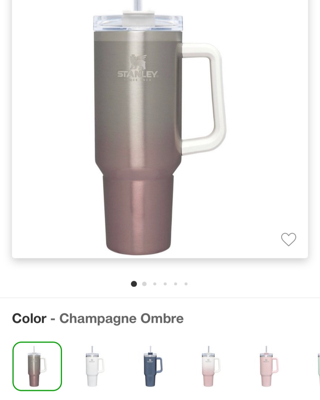 Stanley 40 oz tumblers are in stock at Target!

Stanley Cup
Cute water bottles
Stocking stuffers 
Target finds 

#LTKfit #LTKGiftGuide #LTKunder50