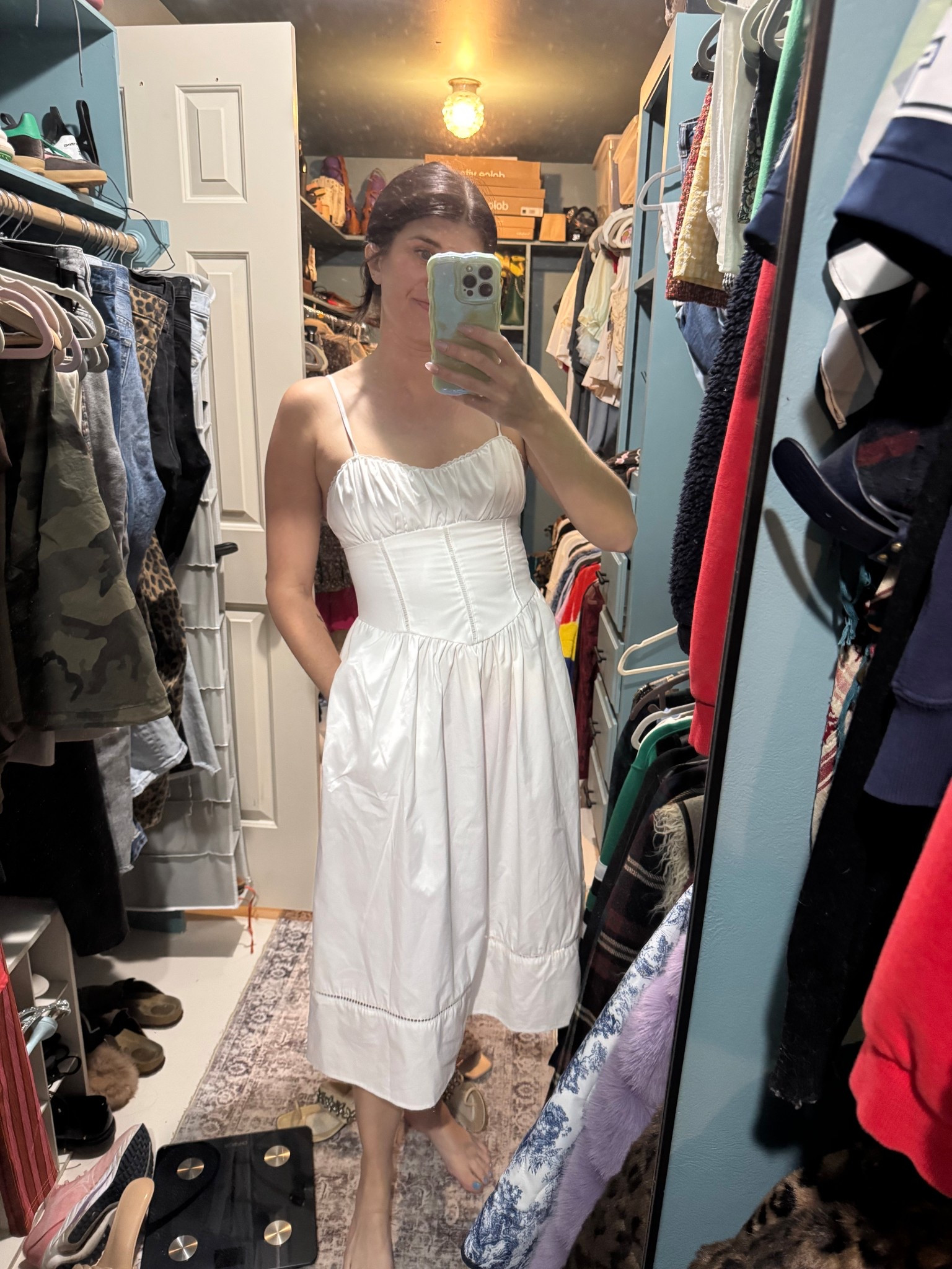 Cutest LWD under $30! Size up, the bust runs small & no zipper @Target 

White dress, spring dress, Easter dress, date night dress,

#LTKTravel #LTKootd #LTKSeasonal