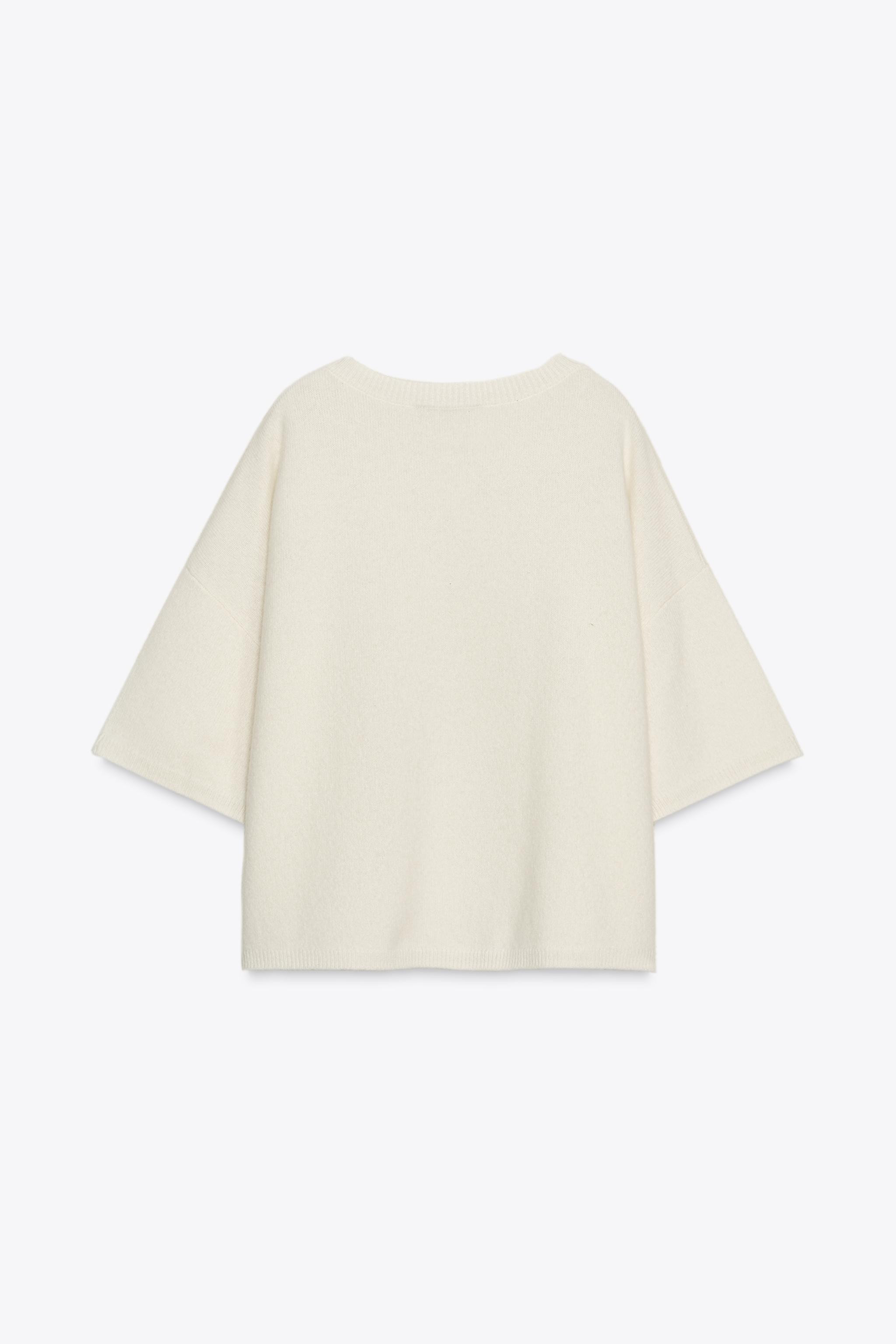OVERSIZED 100% WOOL SWEATER | Zara US