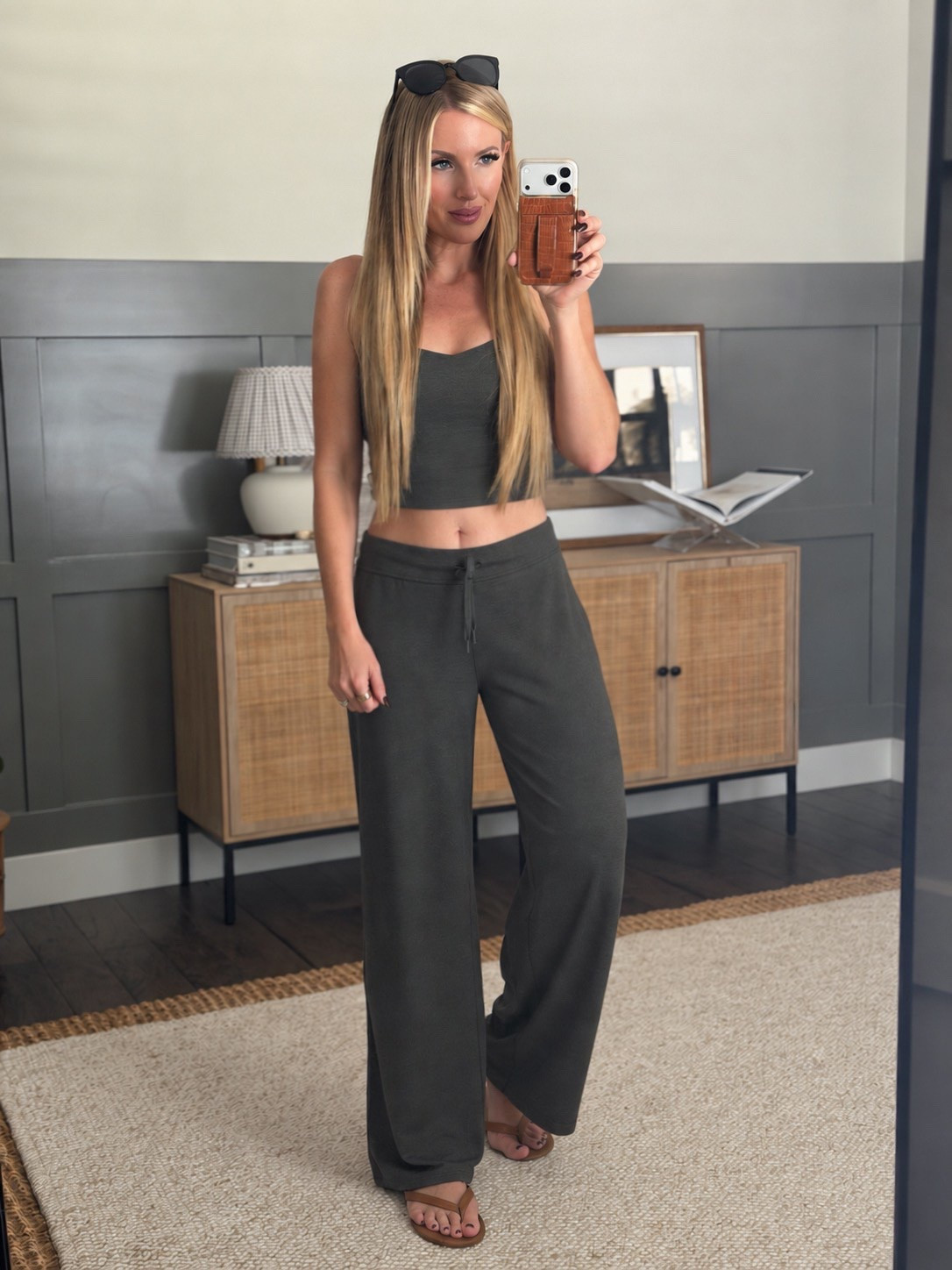 My newest Vuori set & I already know I’ll be living in this one. So buttery soft, flattering & easily one of the most comfortable matching sets I own. Perfect for lounging, errands, travel days & everyday wear.

Vuori - Vuori Clothing - Vuori women - Vuori set - Vuori matching set - Vuori loungewear - Vuori pants - Vuori tank - matching lounge set - matching athleisure set - women’s athleisure - buttery soft loungewear - soft lounge pants - comfortable matching set - comfy casual outfit - elevated loungewear - everyday basics - everyday outfit - casual chic outfit - neutral outfit - monochromatic outfit - travel outfit - airport outfit - errands outfit - work from home outfit - weekend outfit - fall athleisure - fall casual outfit - fall wardrobe essentials - cozy fall outfit - comfortable travel clothes - women’s lounge set - athleisure outfit ideas - casual outfit inspo

#LTKdayinmylife #LTKmomlife #LTKActive