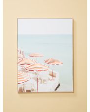 30x40 Canvas Riviera View Wall Art In Frame | HomeGoods