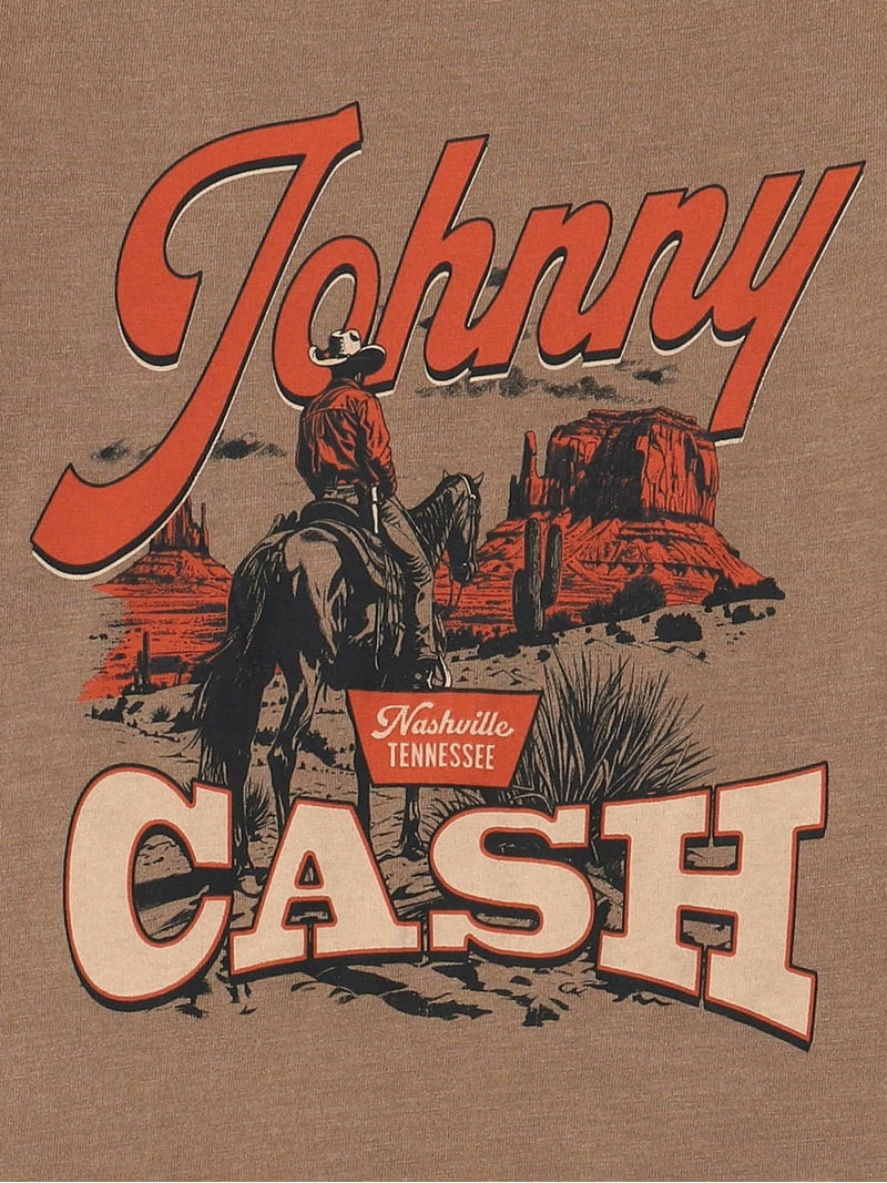 Johnny Cash Boys Graphic Tee with Short Sleeves, Sizes 4-18 | Walmart (US)