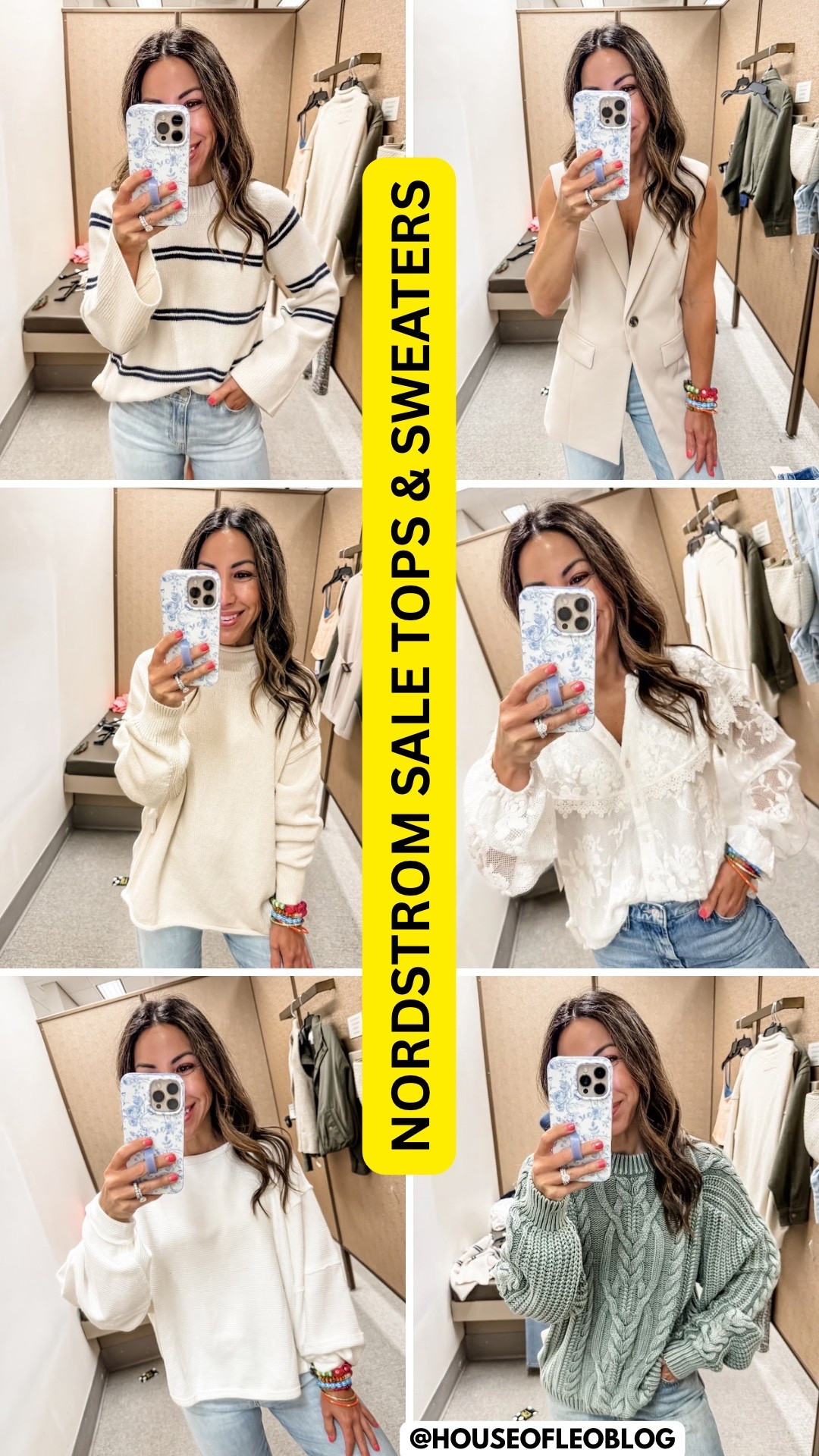 Free people tops Xs. Vest XS. Striped sweater small. Lace top small. Nordstrom sale. Nsale

#LTKSaleAlert #LTKOver40