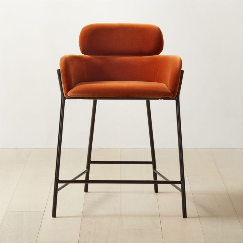 Azalea Modern Brown Counter Stool + Reviews | CB2 | CB2