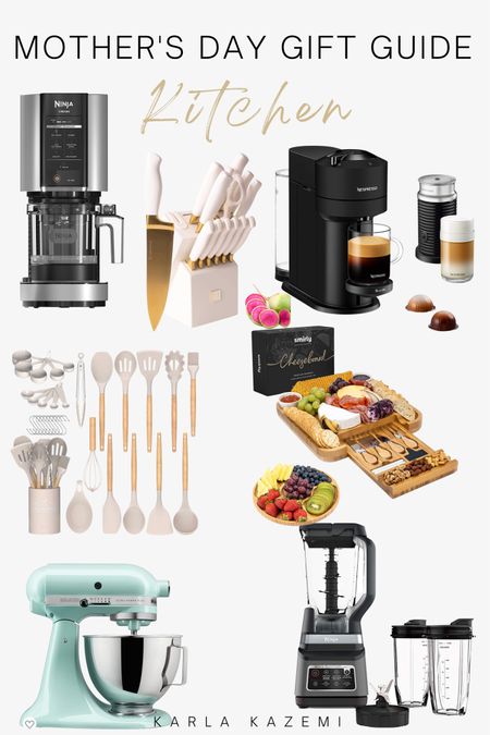 Perfect Mother’s Day gift for any foodie obsessed mama! 

✨ Ninja Creami ice cream maker
✨ White and gold knife set
✨ Nespresso Machine
✨ Kitchen utensils
✨ Charcuterie board
✨ Kitchen aid stand mixer
✨ Ninja Blender






Mother’s Day gifts, Mother’s Day gift guides, Mother’s Day, gifts for her, gifts for mom, gifts for grandma, gifts for aunt, kitchen must haves, kitchen essentials, ice cream machine, coffee machine, espresso machines, blender, stand mixer.

#LTKsalealert #LTKGiftGuide #LTKfamily
