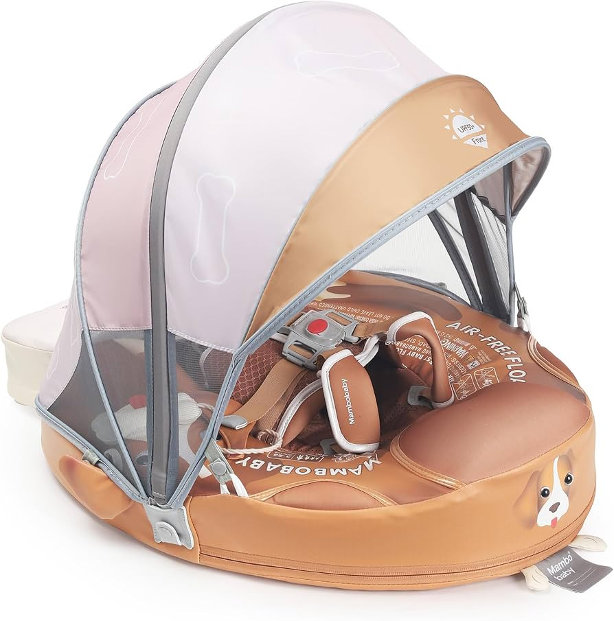 Mambobaby Float Upgrade Add Tail Baby Float with Canopy for Infant Waist Swimming Ring Swim Train... | Amazon (US)