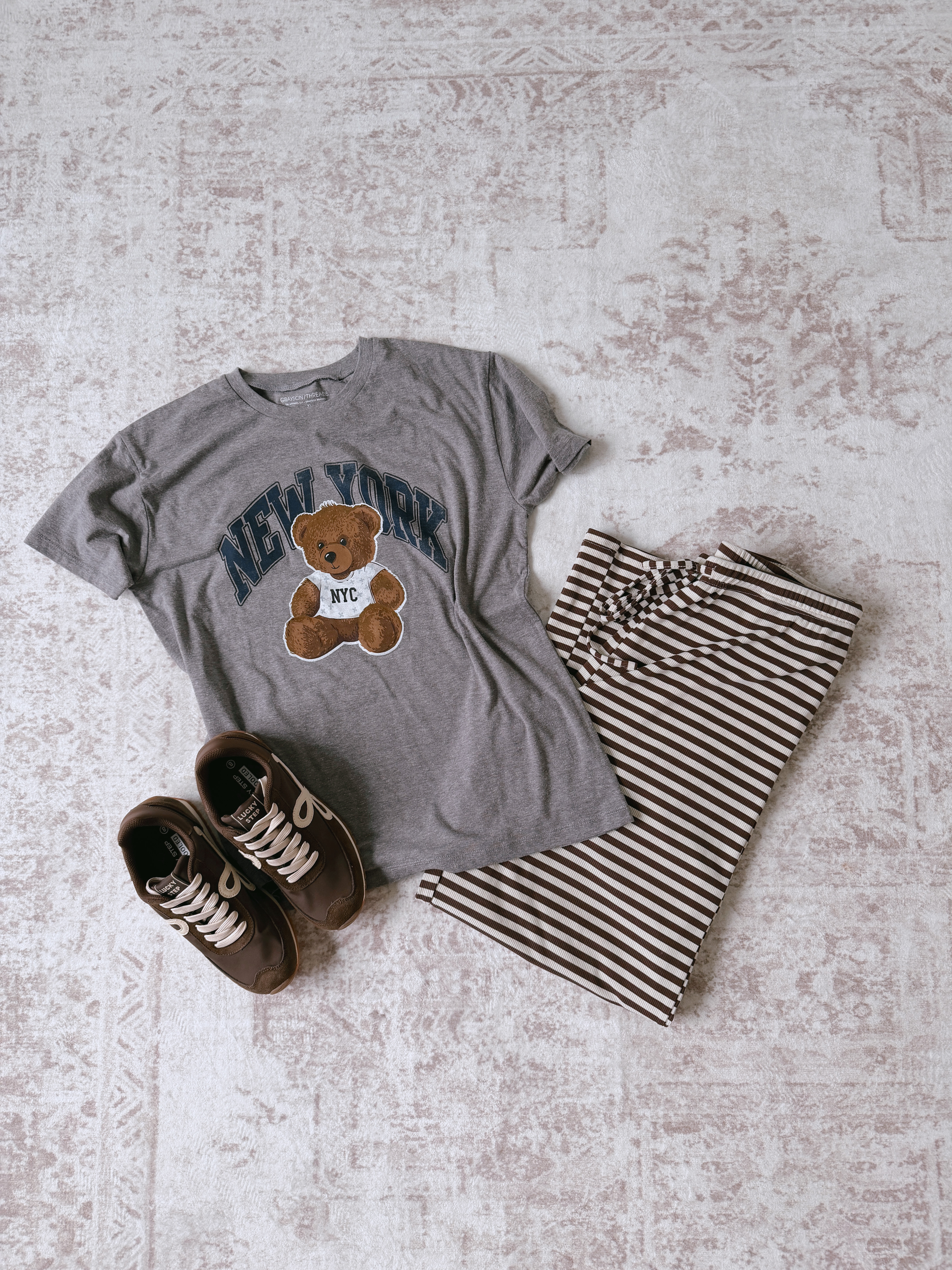 XL in pants and tee! 

#LTKmomlife #LTKootd #LTKMidsize