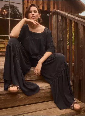 Festi Tie-Back Boho Top | Torrid (US & Canada)