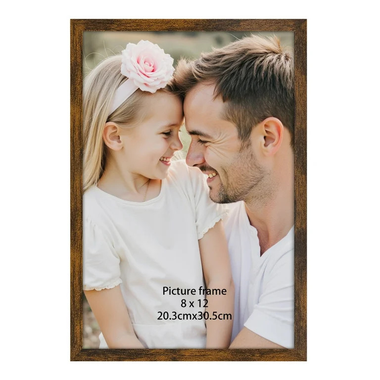 8x12 Picture Frame\uff081 Pack\uff09, Classic Photo Frames 8x12 for Tabletop or Wall Vertical or ... | Walmart (US)