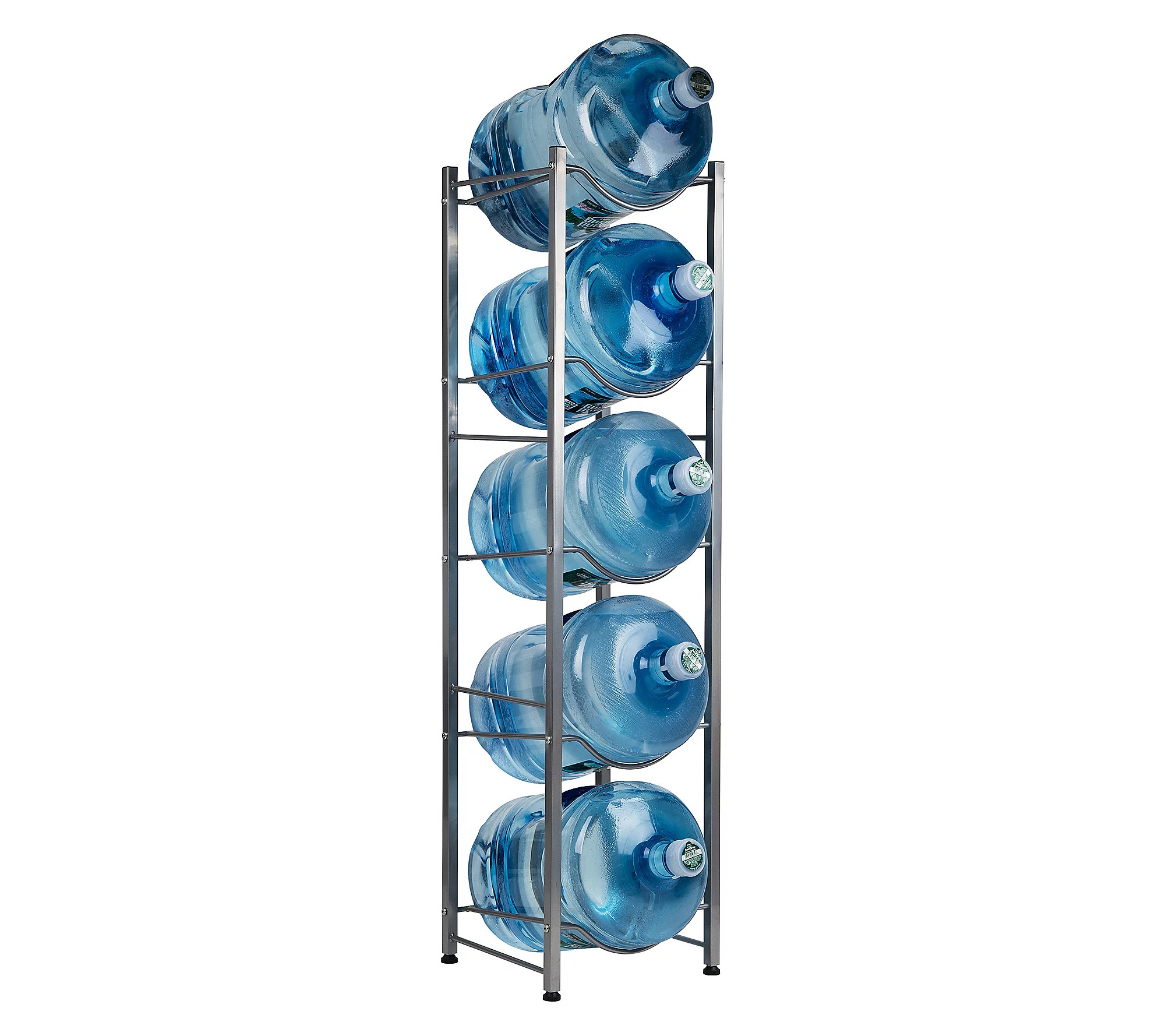 Mind Reader Heavy Duty 5-TIer Water Cooler Jug Holder | QVC