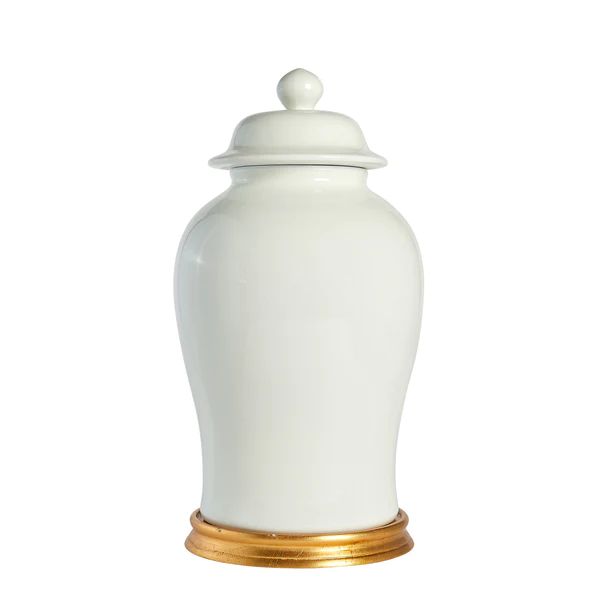 Pearl White Medium Empire Jar | Caitlin Wilson Design