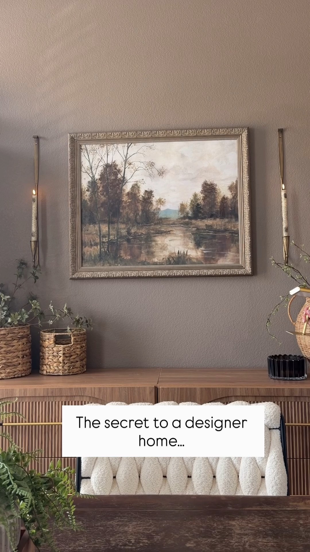 Office lighting adds ambiance and warm cozy vibes, candle sconces, art light

#LTKHome #LTKdayinmylife