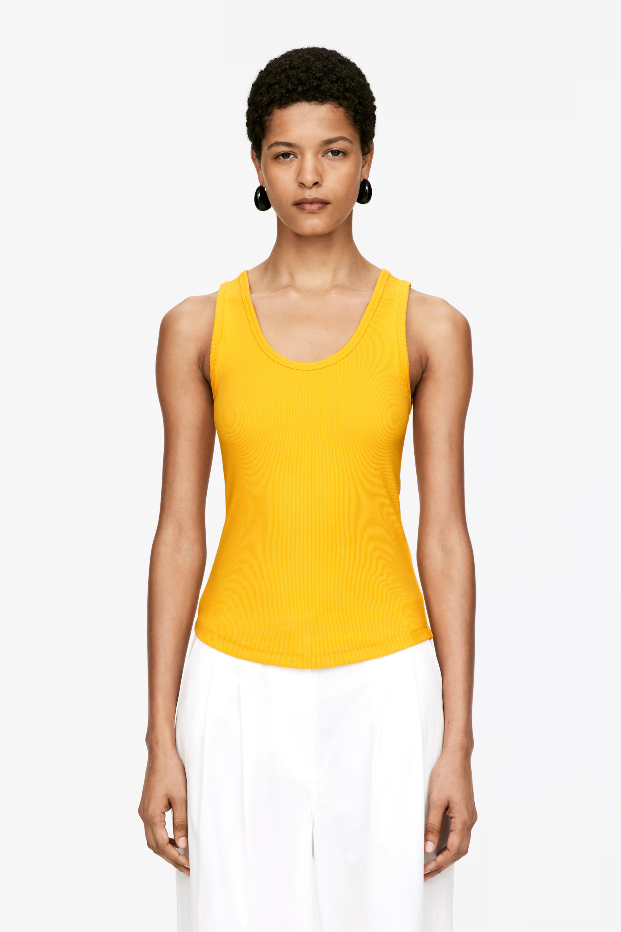 Débardeur côtelé | H&M (FR, IT, ES, PT, BE)