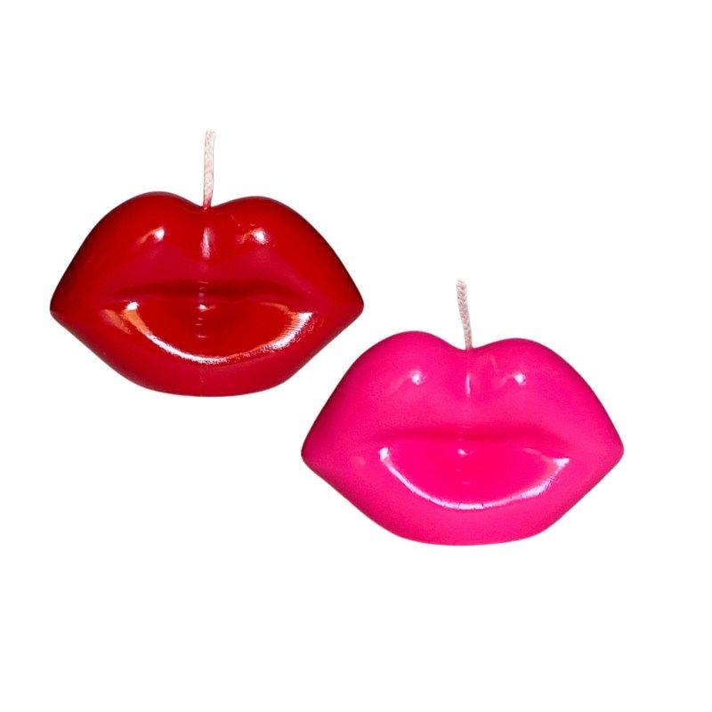 Kiss Me Lips - Red & Pink | Wolf and Badger (Global excl. US)