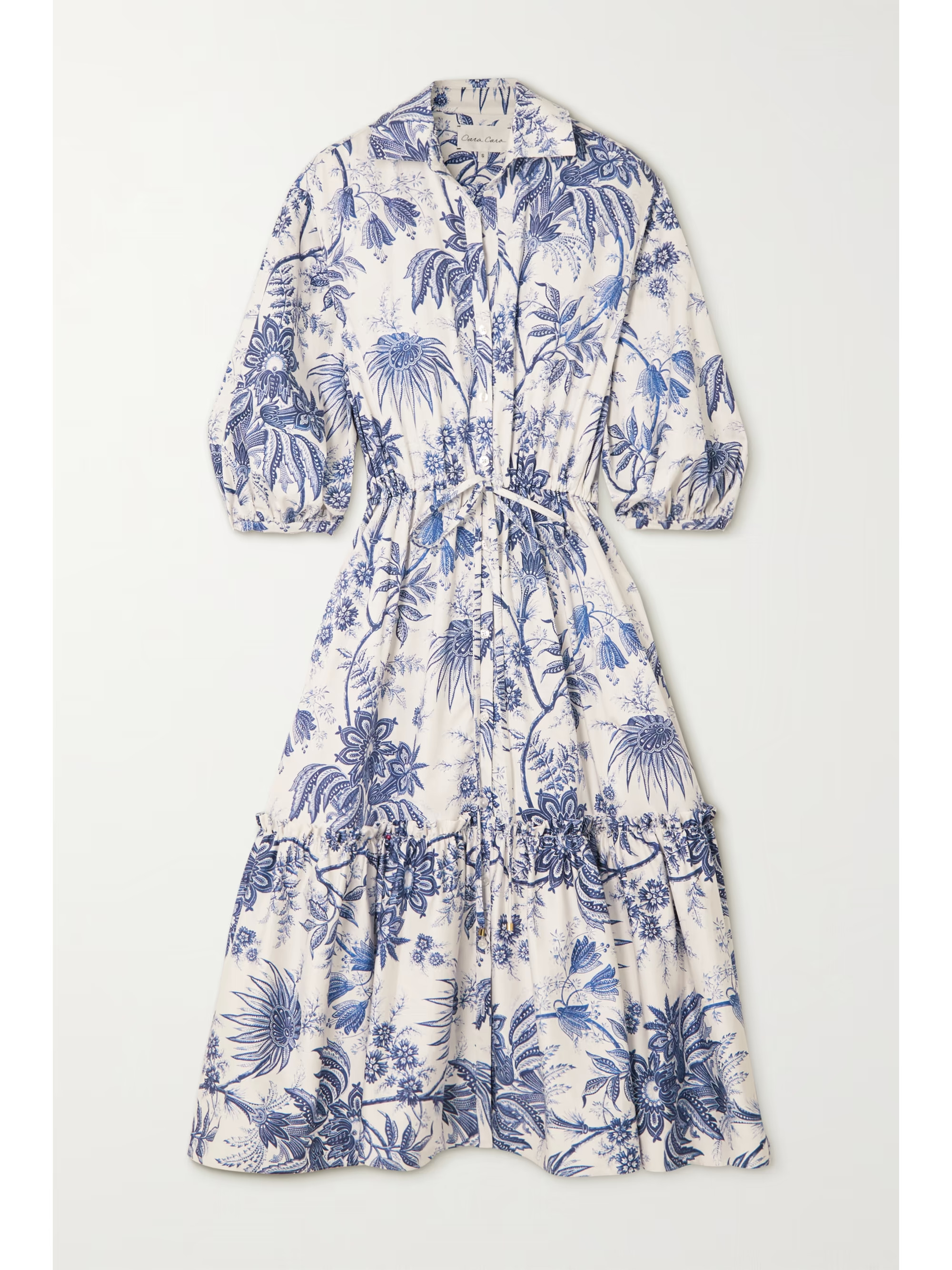 Hutton floral-print cotton-poplin shirt dress | NET-A-PORTER APAC