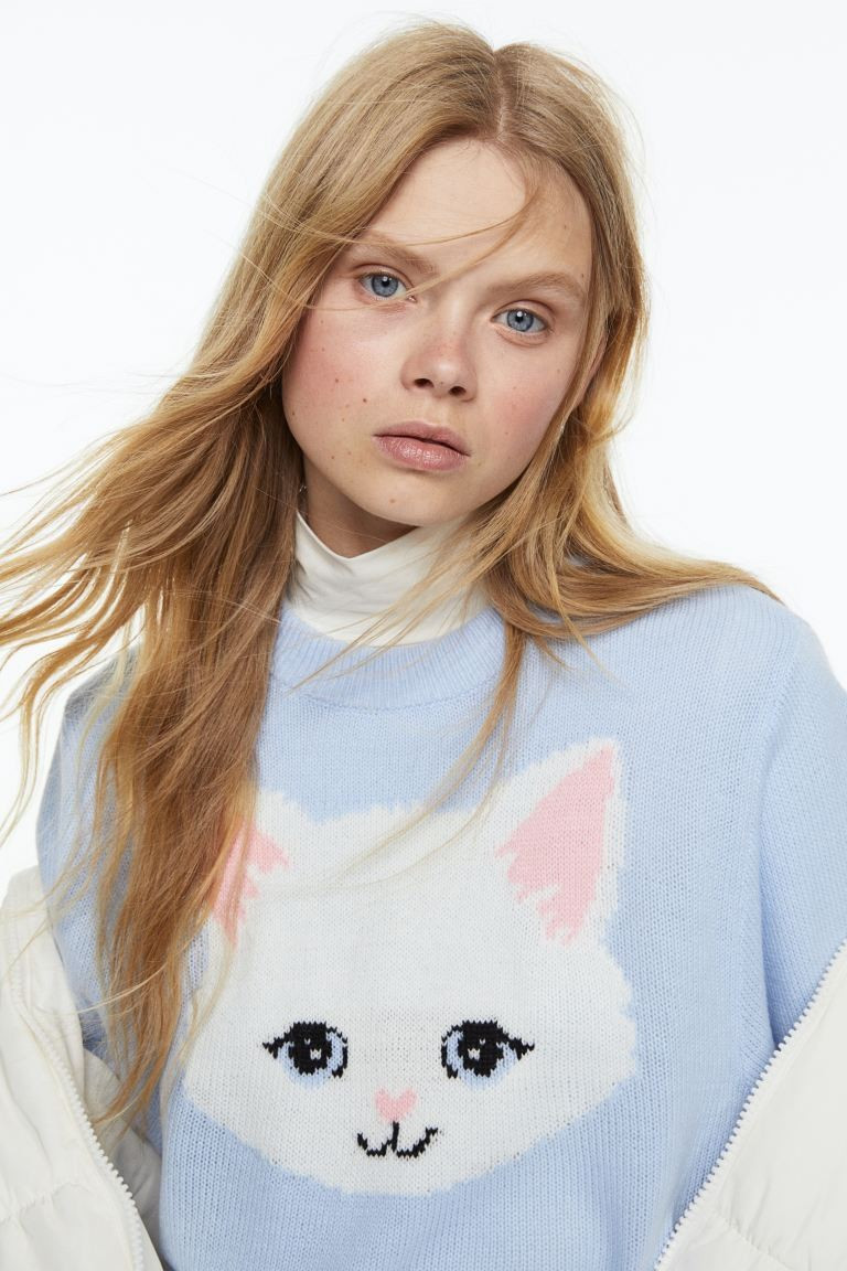 Jacquard-knit Sweater | H&M (US + CA)