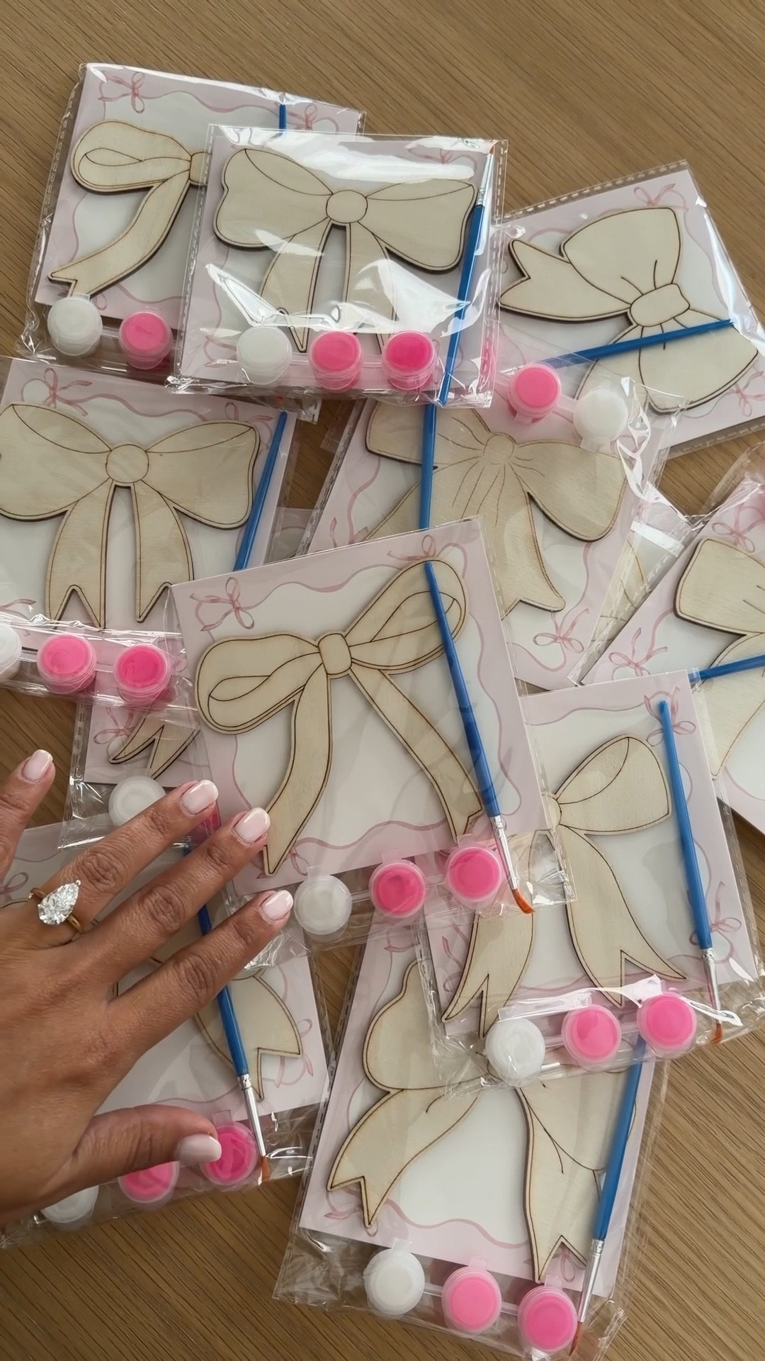 The sweetest class valentines 🎀💘
These wooden bows are such a cute craft to gift to the class and come wrapped with paint and a paint brush! Almost sold out but linked other options too 🥰

#classvalentines #valentinesday #kidsvalentines #amazon #amazonfind #preschoolvalentines #kindergarten #classroom #vday #bows 

#LTKKids #LTKmomlife #LTKSeasonal