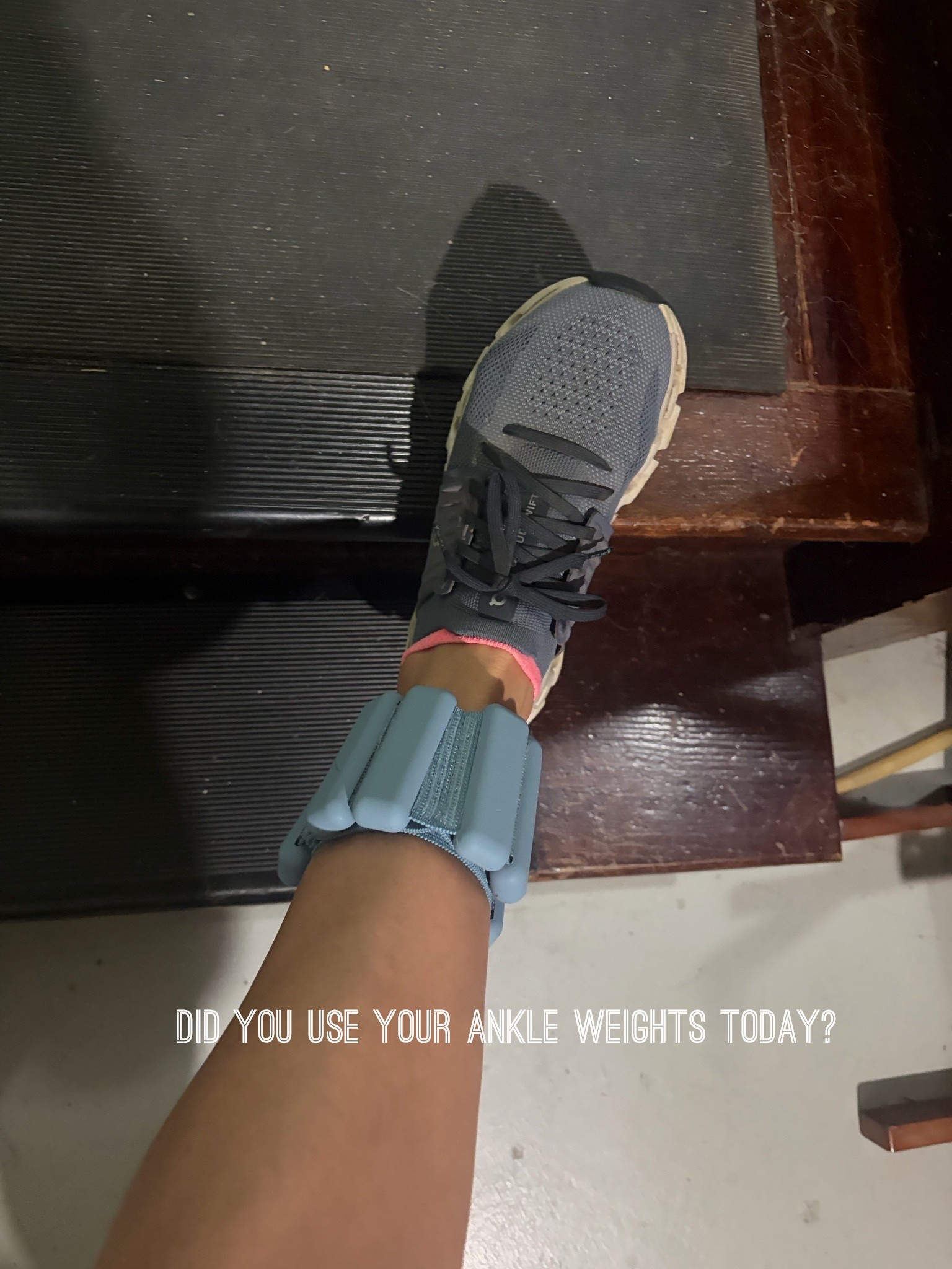 Working out - I like to add these bangles when I want to add a bit of resistance or switch up my leg day a little bit.  I also enjoy to wear them when walking. 


#exercise #fitnessequipment #bala #weights  #giftforher  #LTKActive #LTKfitnessgoals #LTKdayinmylife #LTKmomlife #LTKmorningroutine #LTKselfcare
#LTKOver40 #LTKU #LTKstorytime