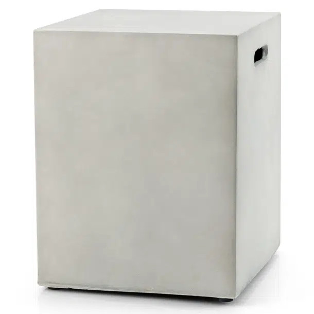 Belle 15" H x 56" W Concrete Propane Outdoor Gas Fire Pit Table | Wayfair North America